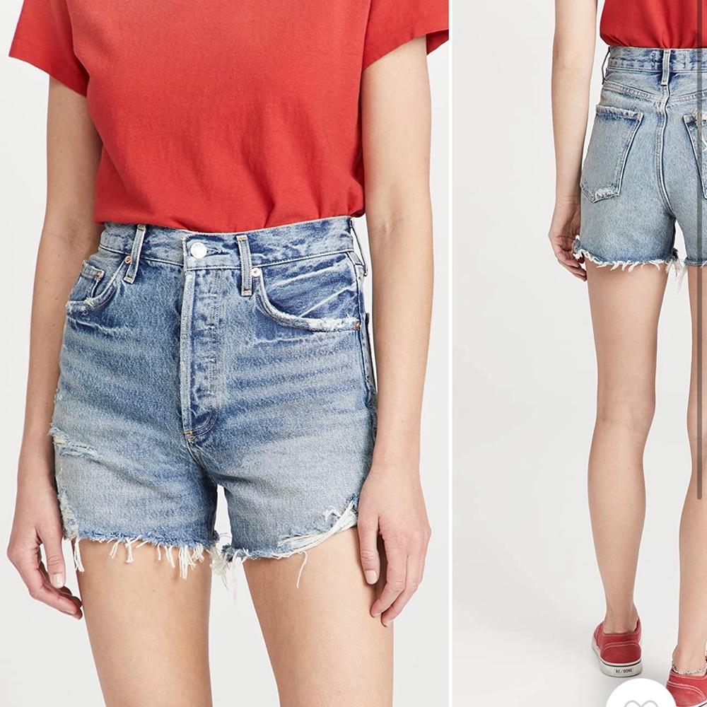 Agolde Dee Short in Ricochet